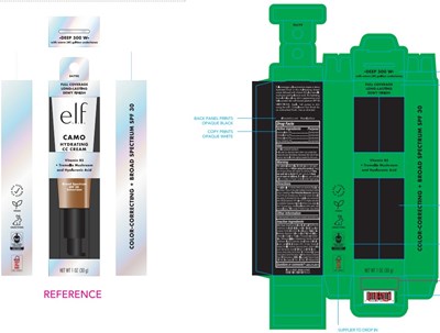 Hydrating CC Cream Deep 500 W - 84790 Camo Hydrating CC Cream SPF 30 Deep 500 W